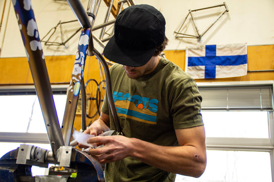 T-Shirt- Moots Olive Sunset