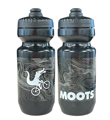 MOOTS LOGO BOTTLES 22OZ PURIST