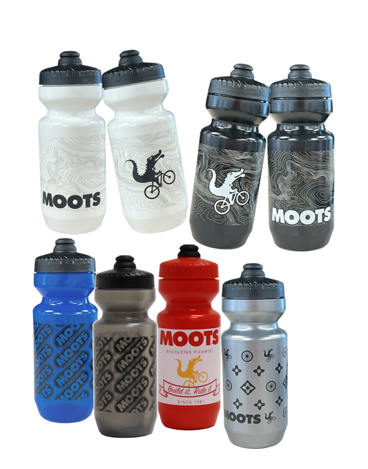 MOOTS LOGO BOTTLES 22OZ PURIST