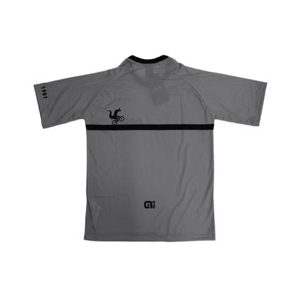 MTN BIKE JERSEY- MOOTS GREY SHORT SLEEVE
