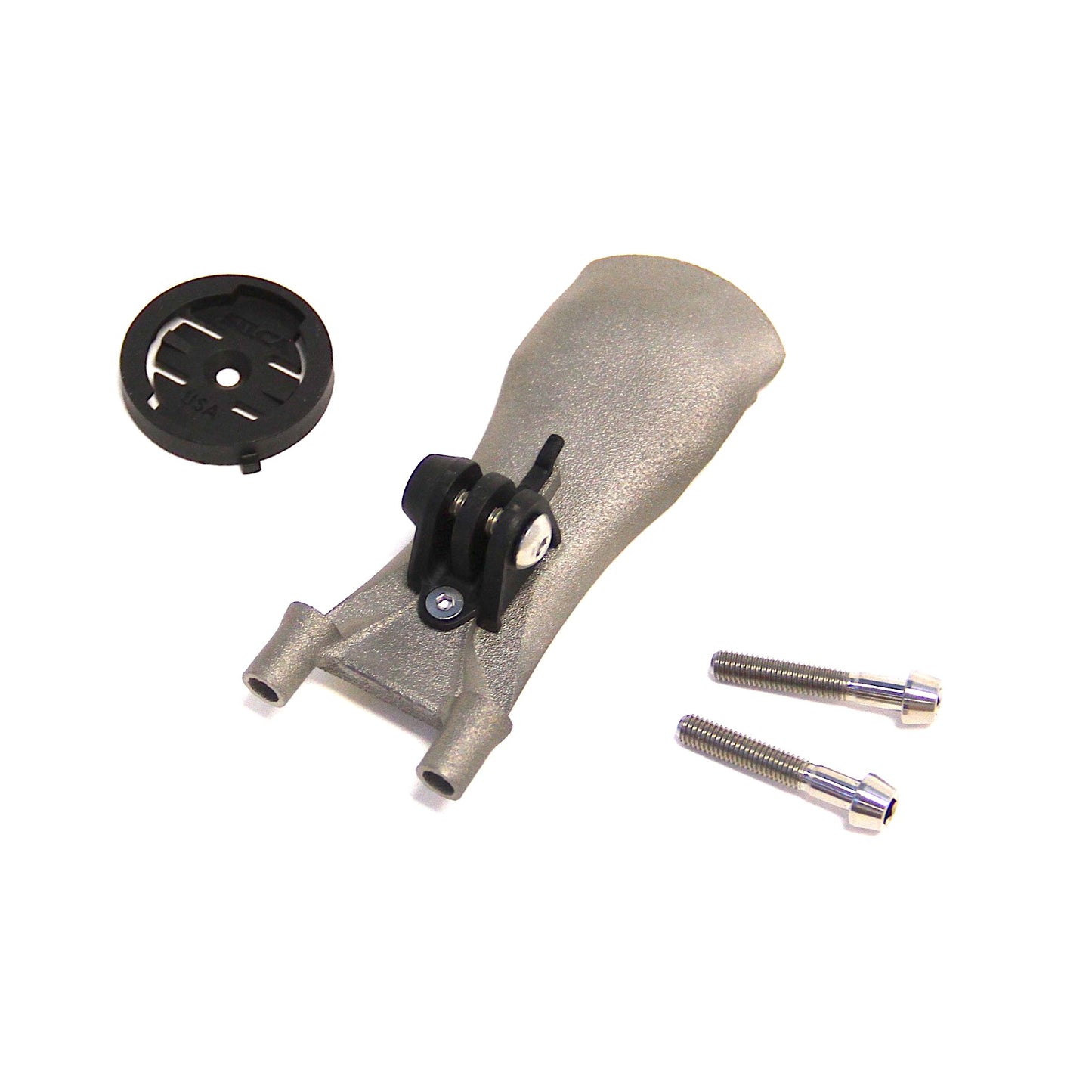 Moots 3D Printed Titanium Computer Mount for MOOTS TITANIUM STEMS ONLY