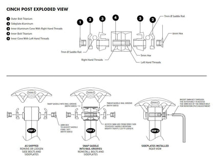 MOOTS CINCH POST PARTS