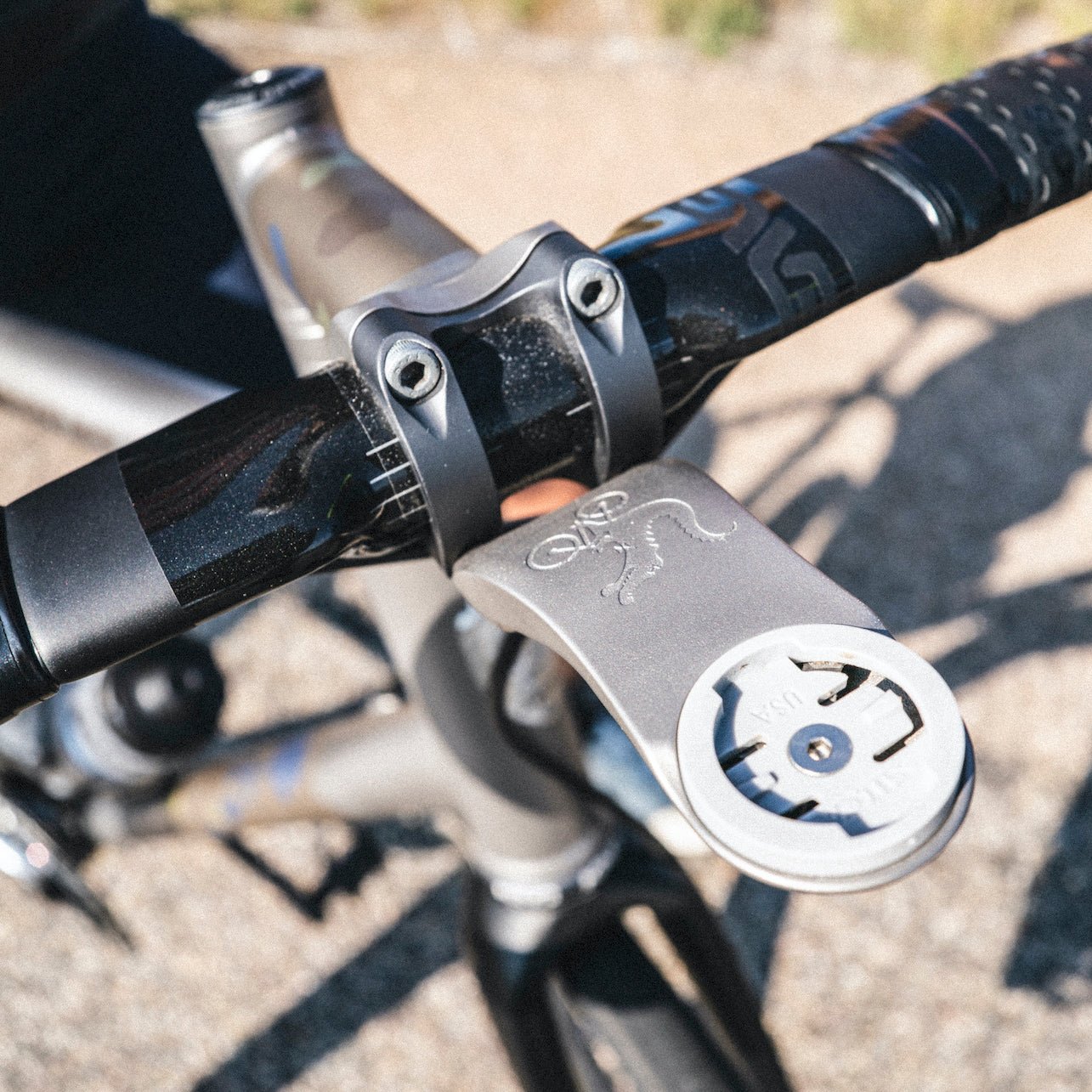 montop fahrradcomputer 3D Printed Titanium Computer Mount for TITANIUM STEMS ONLY – Moots